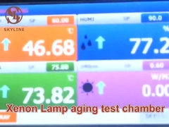 3KW 150l Xenon Lamp Aging Test Chamber Berpendingin Udara