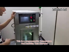 Ruang Uji Lingkungan Stainless Steel dengan Stabilitas Suhu ± 0,5 ℃; ±2,5%RH