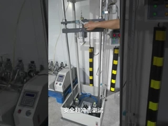 Sepatu pengujian peralatan keselamatan sepatu Impact Tester dengan energi dampak dari 10 ~ 200J opsional