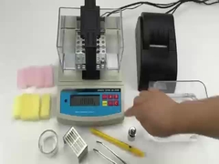 Tes kepadatan produk kayu yang cepat dan presisi tinggi