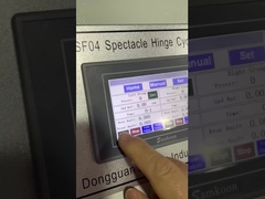 Tester Frame Spectacle PLC Control Hinge Cycle Tester US Voltage Dengan Kecepatan 0-120 Kali / Menit