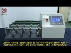 Flexometer Test Peralatan pengujian kulit BS-3144 Penguji lentur kulit