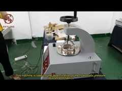 AATCC 127 SL-F43 Tester Tekanan Hidrostatik Kain / Mesin Uji Hidrostatik Tekstil