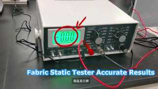 Penguji Statis Kain EN 1149 EN 1149-2 AATCC 76