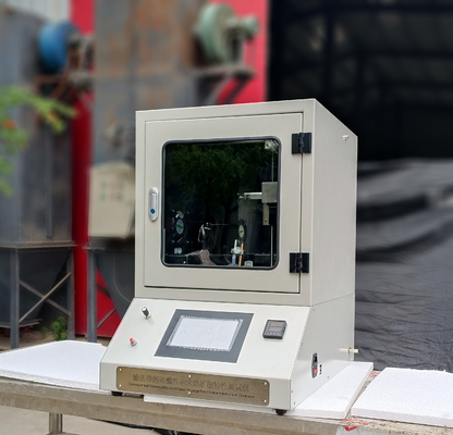 Ruang Uji Pembakaran Vertikal Sabuk Konveyor ISO 340