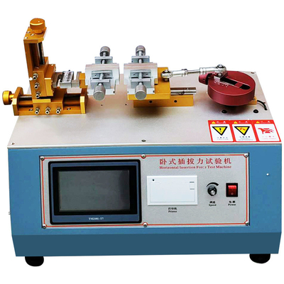 Plug Life Test Equipment Horizontal Plug And Pull Force Tester Mesin pengujian kekuatan penempatan dan ekstraksi