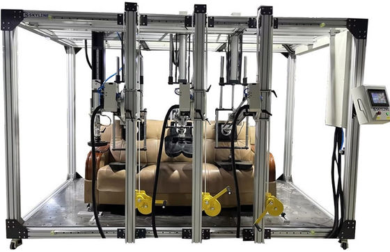 Beli BIFMA X5.1 BIFMA X5.4 EN 4875 Mesin Uji Ketahanan Sofa Tiga Kursi Kursi Kursi dan Uji Belakang pembuatan online