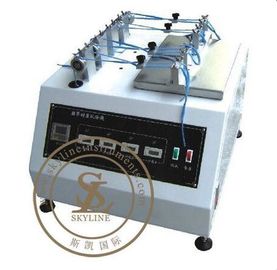 Alat Uji Alas Kaki Digital Shoeslace Rub Test Machine, SATRA PM154 Rub Resistance Tester