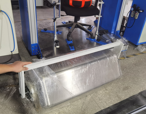 Mesin pengujian ASTM Hexagonal Roller Mattress dengan kecepatan pengujian 10×20 kali/menit dan Stroke 500mm