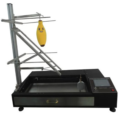EN71-2 Peralatan Uji Mainan Mainan Plush Integrated Flammability Tester