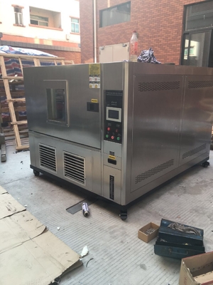 Big Model Single Door Environmental Test Chamber dengan Kontrol Stabilitas Suhu dan Kelembaban