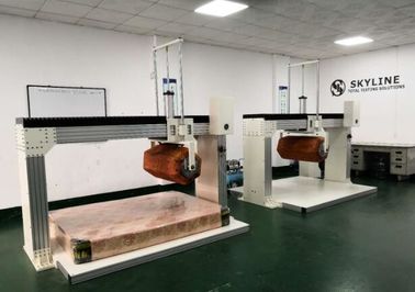 Servo Motor Box Spring Mattress Testing Machine With PLC Controlled ASTM F1566