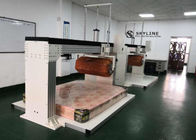 ASTM F1566 / EN1957 Innerspring Box Mattress Rollator Testing Machine dengan Pengukuran Penurunan Tinggi