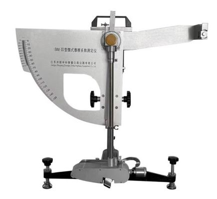 Beli EN 13036-4 Compliant Pendulum Slip Resistance Tester for Road and Airfield Surface Testing with Shore Hardness 55 ± 5 pembuatan online