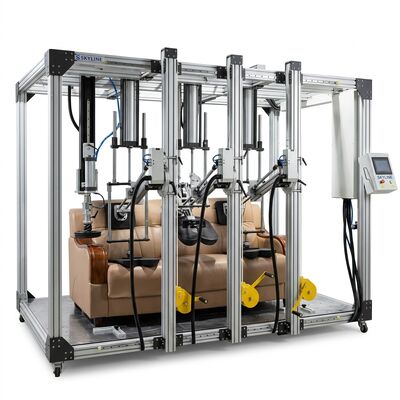 membeli BIFMA X5.1 BIFMA X5.4 EN 4875 Mesin Uji Ketahanan Sofa Tiga Kursi Kursi Kursi dan Uji Belakang pembuatan online