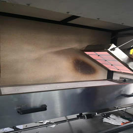 ASTM E648 Bahan Bangunan Alat Uji Mudah Terbakar Radiant Flooring Panel