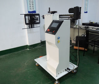 PLC / HMI Table Slides Durability Furniture Testing Equipment Dengan Servo Linear Actuator