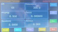 0,007M / S Jarak Sensor Penguji Energi Kinetik Pilih 100-500mm