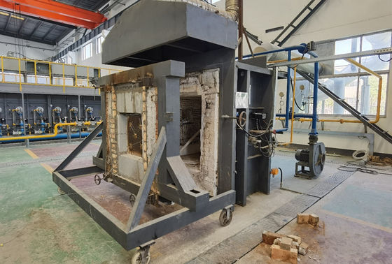 Beli SKYLINE D1.5m Peralatan Pengujian Kebakaran Tungku Vertikal 30-50KPa pembuatan online