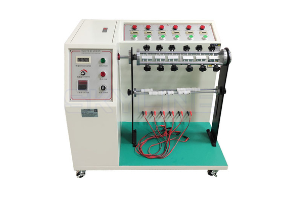 UL 87 AC220V 60Hz Mesin Uji Tekuk Kawat Bending Angle 10 - 180 ° Dapat Disesuaikan