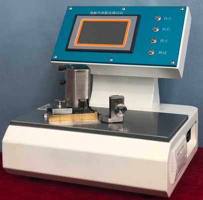 Versi Layar Sentuh Paperboard Bending Stiffness Tester
