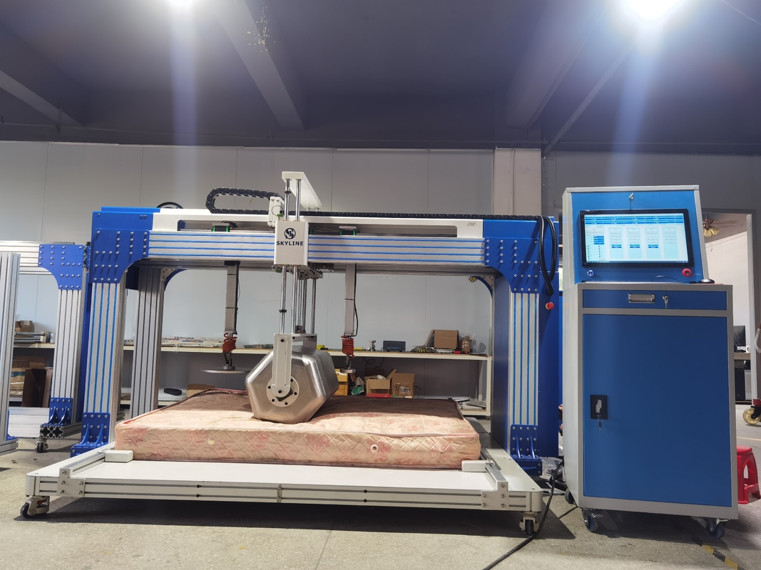 2kN Sensor*1 Mattress Integrated Testing Machine dengan PC dan kontrol layar sentuh