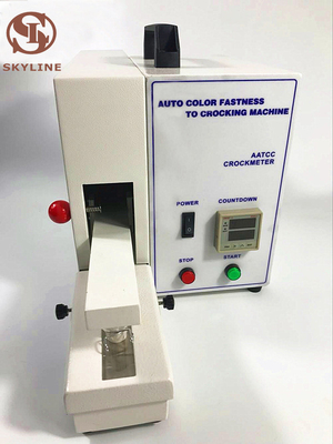 Crockmeter Tahan Luntur Warna Tekstil Elektronik 60 Kali / Menit 40W