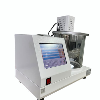 Harga yang bagus Peralatan Analisis Minyak ASTM D2270 Pengukur Viskositas Listrik Cerdas Kinematic Viscosity Tester Bath on line