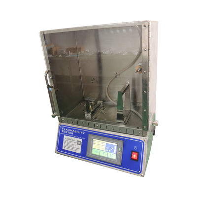 Harga yang bagus ASTM D1230 45 Degree Flammability Tester With Glass Observation Panel on line