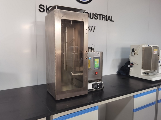 Harga yang bagus Kain Tekstil Vertikal Alat Uji Kebakaran on line