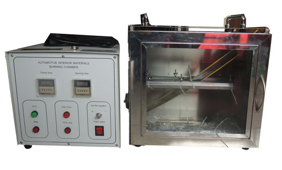 Harga yang bagus Automatic Flammability Testing Equipment For Interior Materials Burning Test on line