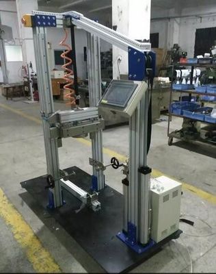 Harga bagus Jatuhkan tinggi 50mm Sepeda Bingkai Depan / Peralatan Uji Dampak Dampak Fork / Drop Tester ISO 8098 on line