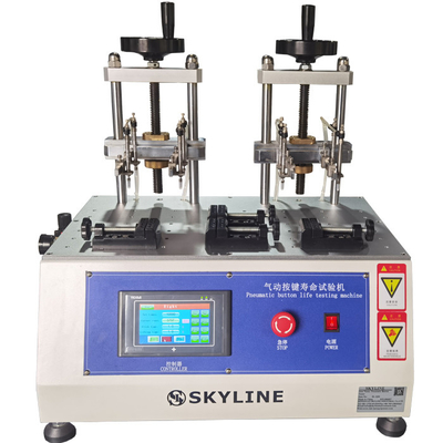 Saklar Keyboards Pneumatic Button Life Testing Machine Key Fatigue Durability Tester
