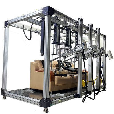 Harga yang bagus EN 4875/BIFMA X5.4/EN 1728 Mesin pengujian kelelahan sofa tiga kursi on line