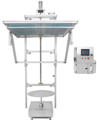 Harga yang bagus IPX1 IPX2 Kamar Uji Lingkungan Baja Bermotif Dinding / Uji Titisan Vertikal on line