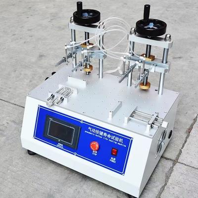 Harga yang bagus Switch Keyboards Telepon 8 Stasiun Pneumatic Button Life Fatigue Testing Machine Key Durability Tester on line