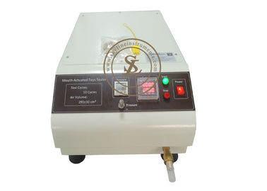 ISO 8124-1 Alat Uji Laboratorium 13,8 kPa Mouth Actuated Durability Tester dengan Relif Valve