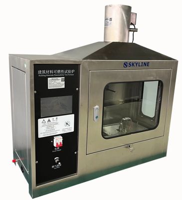 Uji Sumber Api Tunggal Penguji Kemampuan Merah EN ISO 11925-2/DIN 53438