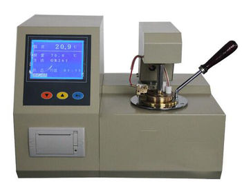 ASTM D93 Oil Analysis Testing Equipment Closed Cup Titik Nyala Tester Dengan layar LCD
