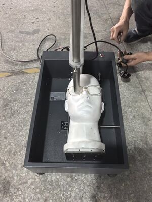 Harga bagus Tester Dampak Lensa Kacamata dengan Bola Baja 16mm Tinggi 1.27M dan ANSI Z87.1 on line