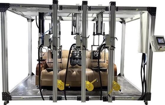 Three Seat Sofa Durability Test Machine Chair Static loading Tester Universal Test Machine EN 1728 EN12520 