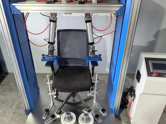 PLC BIFMA X5.1 Kursi Tester lengan dan kaki Mesin Uji Statik Mesin Uji Kelelahan
