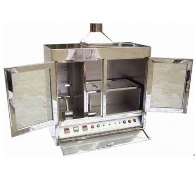 Harga yang bagus Alat Uji Kebakaran Kawat Dan Kabel Vertikal Horizontal Burning Test Machine on line