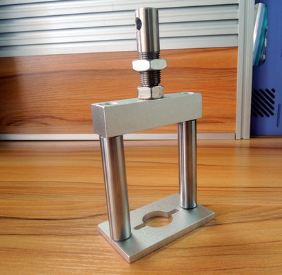 Harga yang bagus Peralatan Pengujian Mainan EN14350-1 Aluminium Alloy Pacifier Fixture Tetap Keselamatan Uji on line