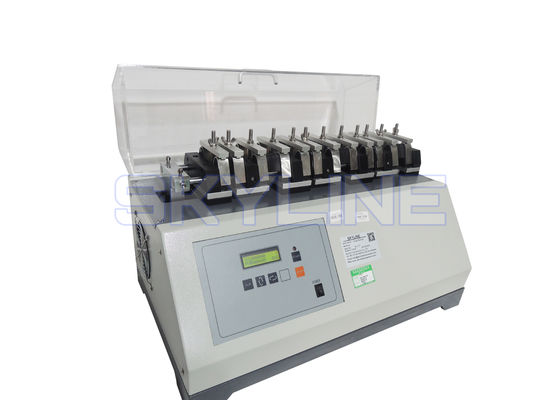 Sepatu Vamp Flexing Tester Untuk Vamp Flex Test Resistance Untuk Mengerutkan Dan Retak